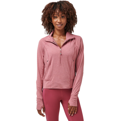 SLENDER COZY HALF ZIP