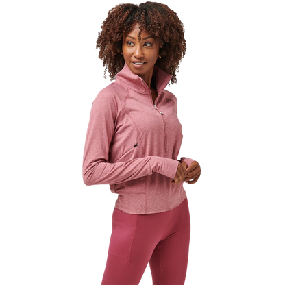 SLENDER COZY HALF ZIP