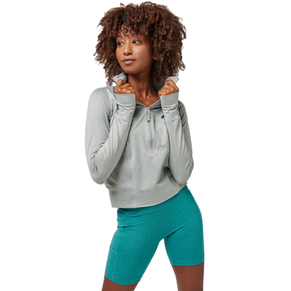 SLENDER COZY HALF ZIP