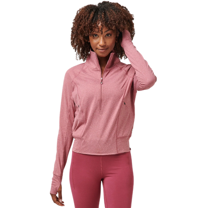 SLENDER COZY HALF ZIP