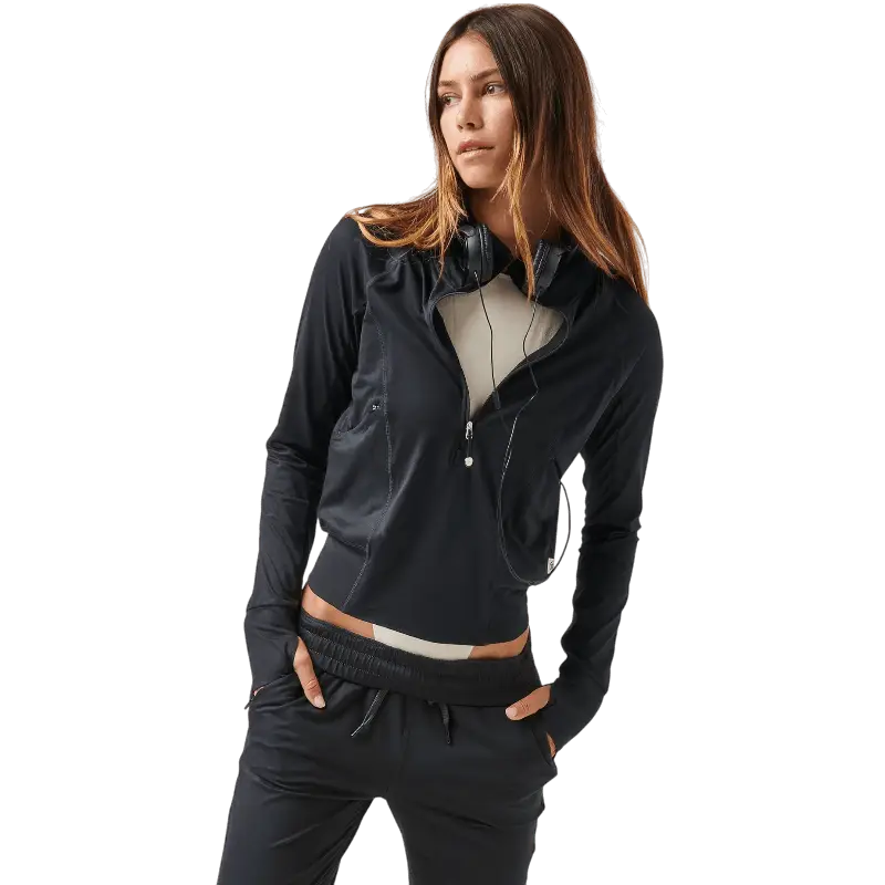 SLENDER COZY HALF ZIP - Pullovers - SwagWear