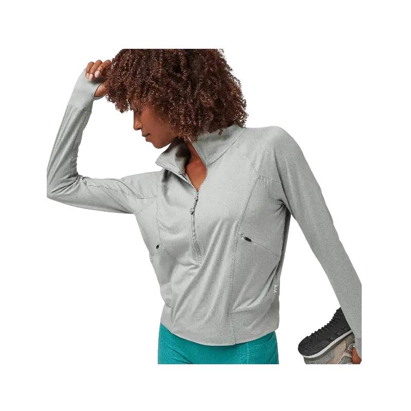 SLENDER COZY HALF ZIP - Pullovers - SwagWear