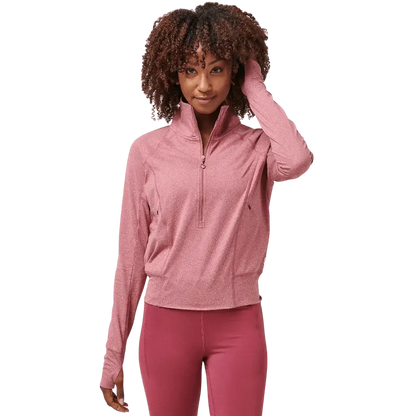SLENDER COZY HALF ZIP - Pullovers - SwagWear