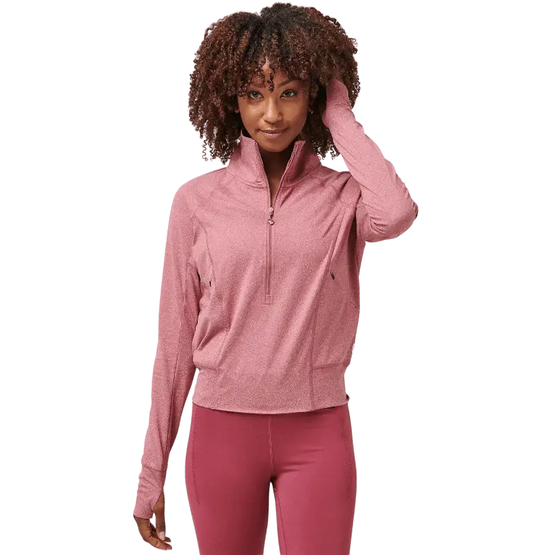 SLENDER COZY HALF ZIP - Pullovers - SwagWear