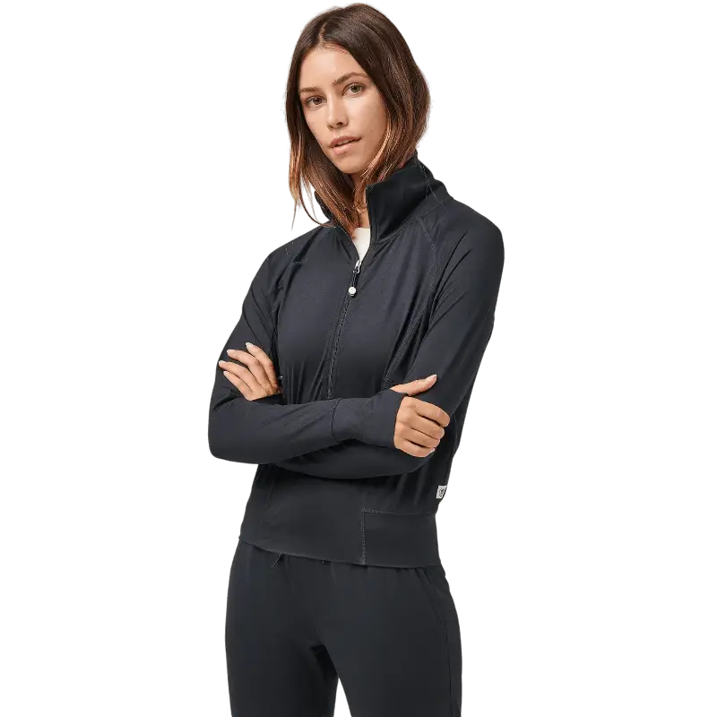 SLENDER COZY HALF ZIP - Pullovers - SwagWear