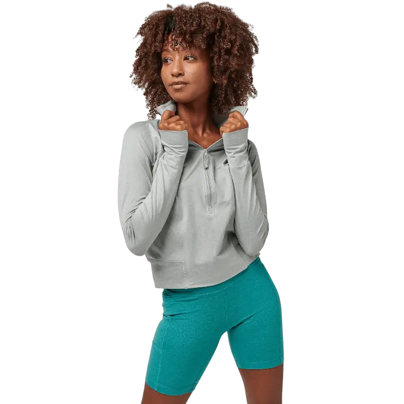 SLENDER COZY HALF ZIP - Pullovers - SwagWear