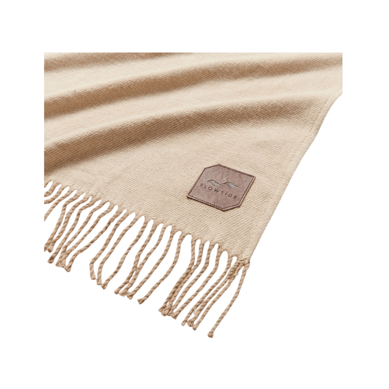 Slowtide® Brushed Cotton Throw Blanket - Blankets - SwagWear