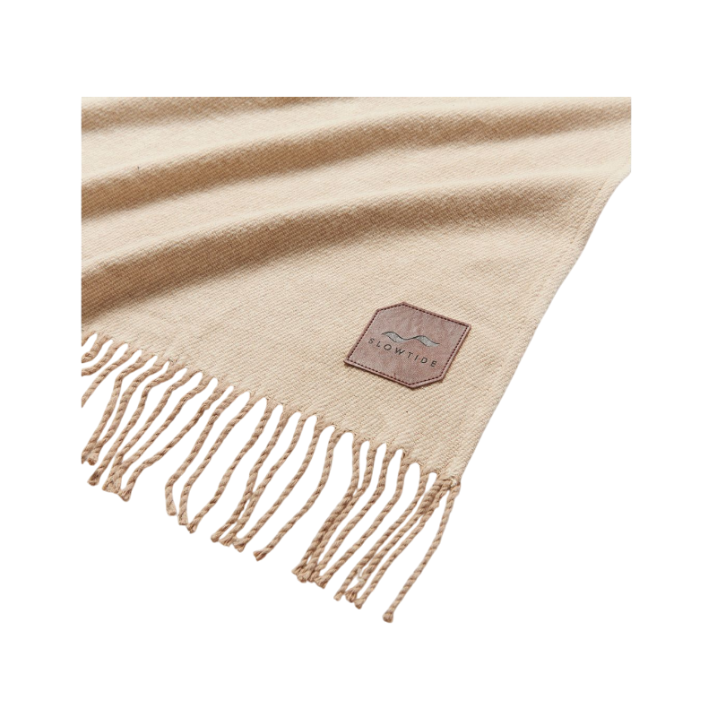 Slowtide® Brushed Cotton Throw Blanket - Blankets