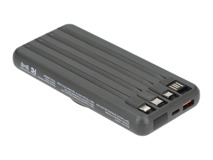 Solekick™ MagClick™ 10000 15W Wireless Power Bank - Dark Grey - Wireless Power Banks