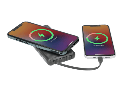 Solekick™ MagClick™ 10000 15W Wireless Power Bank - Wireless Power Banks - SwagWear