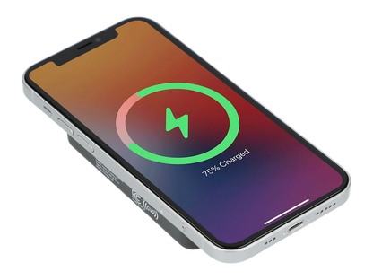Solekick™ MagClick™ 5000 mAh Wireless Power Bank - Dark Grey - Wireless Power Banks