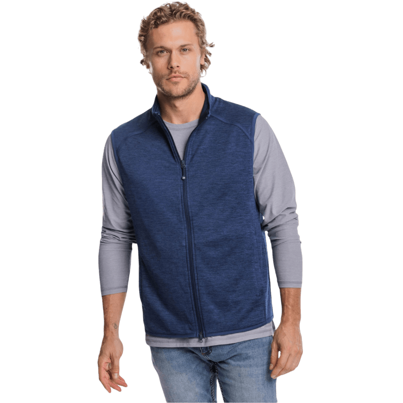 Southern Tide Men's Baybrook Heather Vest - Vests - SwagWear