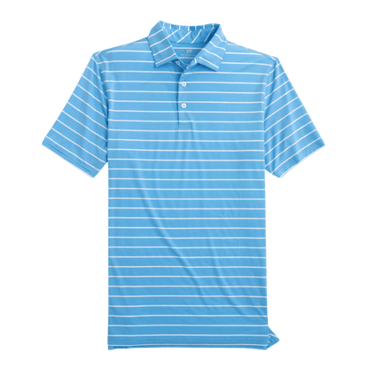 Southern Tide Men's Breeze Desmond Stripe Performance Polo - Polos - SwagWear