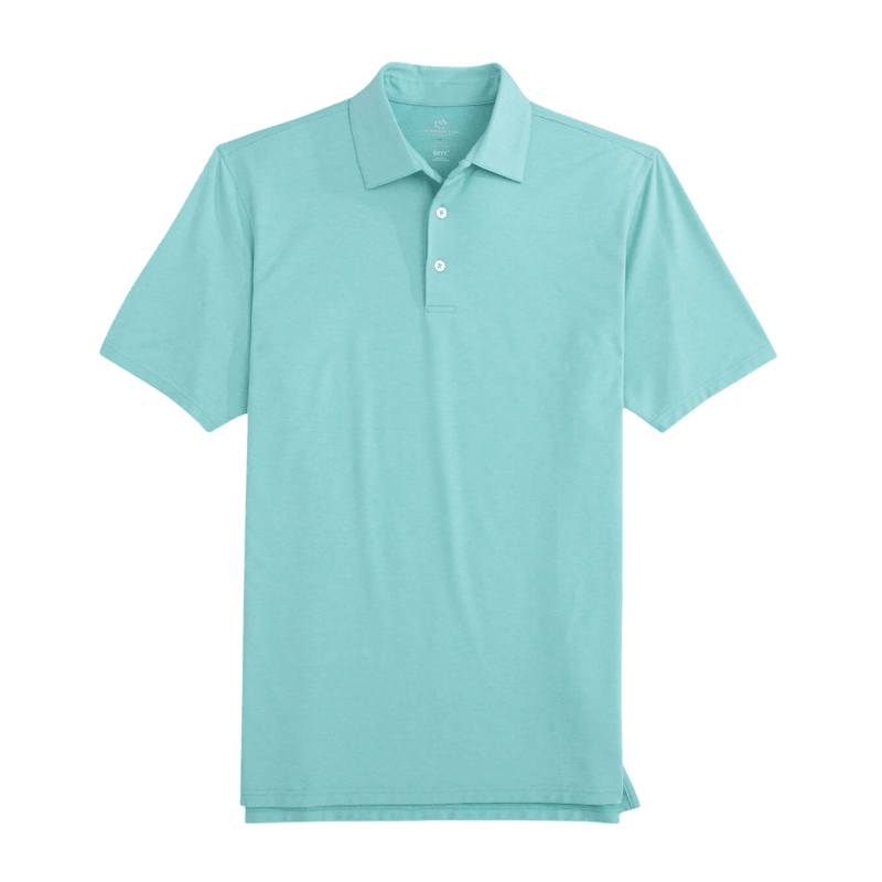Southern Tide Men's Brrr-eeze Heather Performance Polo - Polos - SwagWear