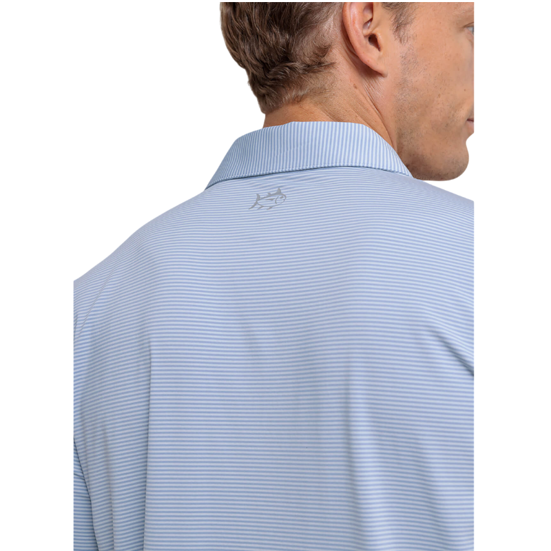 Southern Tide Men's Brrr eeze Meadowbrook Stripe Polo