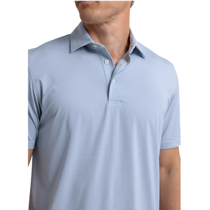 Southern Tide Men's Brrr eeze Meadowbrook Stripe Polo