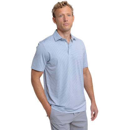 Southern Tide Men's Brrr eeze Meadowbrook Stripe Polo