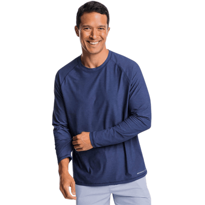 Southern Tide Men's Brrr-illiant Performance Long-Sleeve T-Shirt - Long-Sleeved T-Shirts - SwagWear