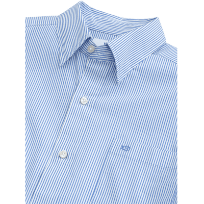 Southern Tide Men's Charleston Granby Stripe Sport Shirt - Button Down Shirts - SwagWear