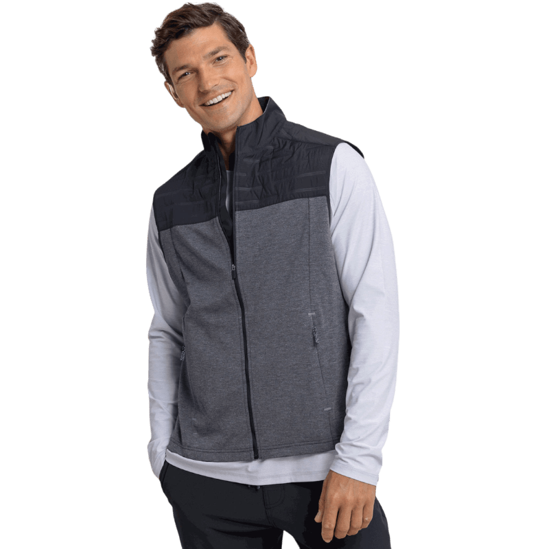 Southern Tide Men's Coligny Quilted Vest - Vests - SwagWear
