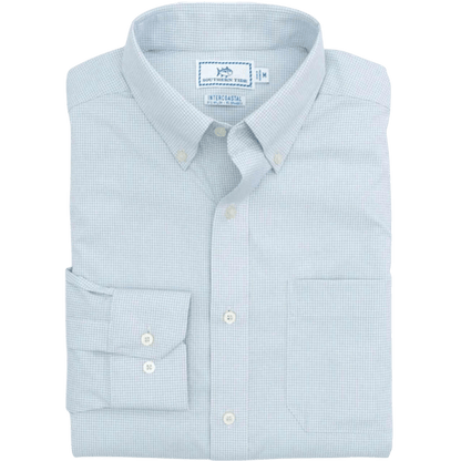 Southern Tide Men's Gameday Gingham Sport Shirt - Button Down Shirts - SwagWear