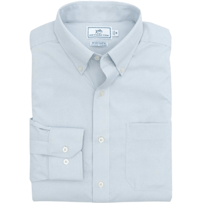 Southern Tide Men's Gameday Gingham Sport Shirt - Button Down Shirts - SwagWear