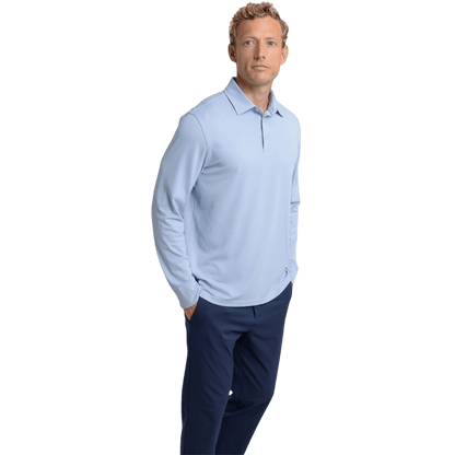 Southern Tide Men's Long Sleeve Belfair Performance Polo - Polos - SwagWear