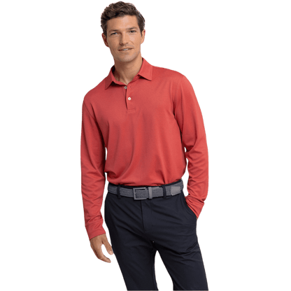Southern Tide Men's Long Sleeve Belfair Performance Polo - Polos - SwagWear