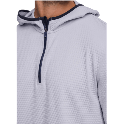 Southern Tide Men's Scuttle Heather Performance Quarter-Zip Hoodie - Pullovers - SwagWear