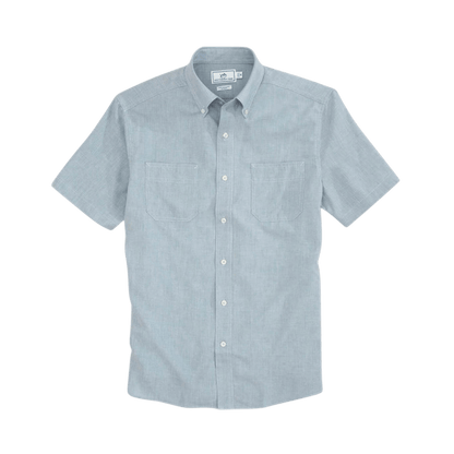 Southern Tide Men's Short-Sleeve Dock Shirt - Button Down Shirts - SwagWear