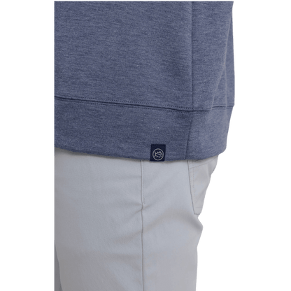 Southern Tide Men's Whyche Interlock Heather Quarter-Zip - Pullovers - SwagWear