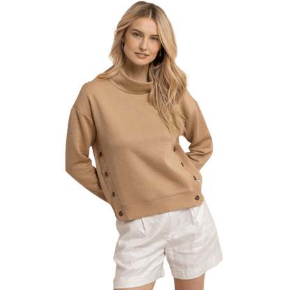 Southern Tide Women's Cordelia Quilted Pullover - Pullovers - SwagWear