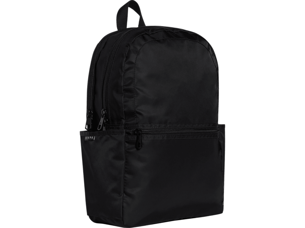STATE Bags Kane Double Pocket Nylon Backpack - Backpacks - SwagWear