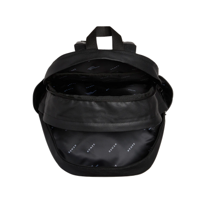 STATE Bags Kane Double Pocket Nylon Backpack - Black - Backpacks