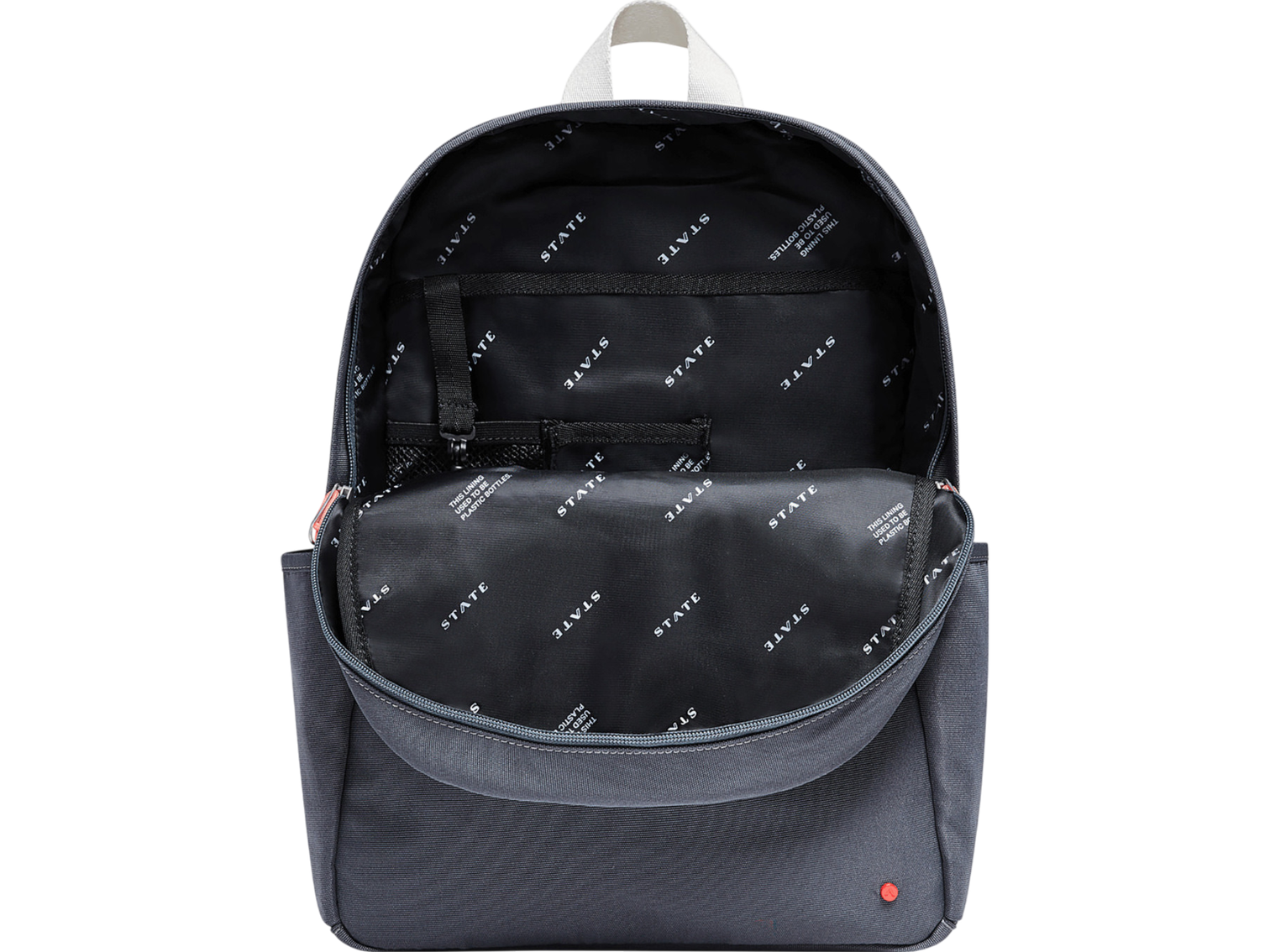 STATE Bags Kane Double Pocket Polycanvas Backpack