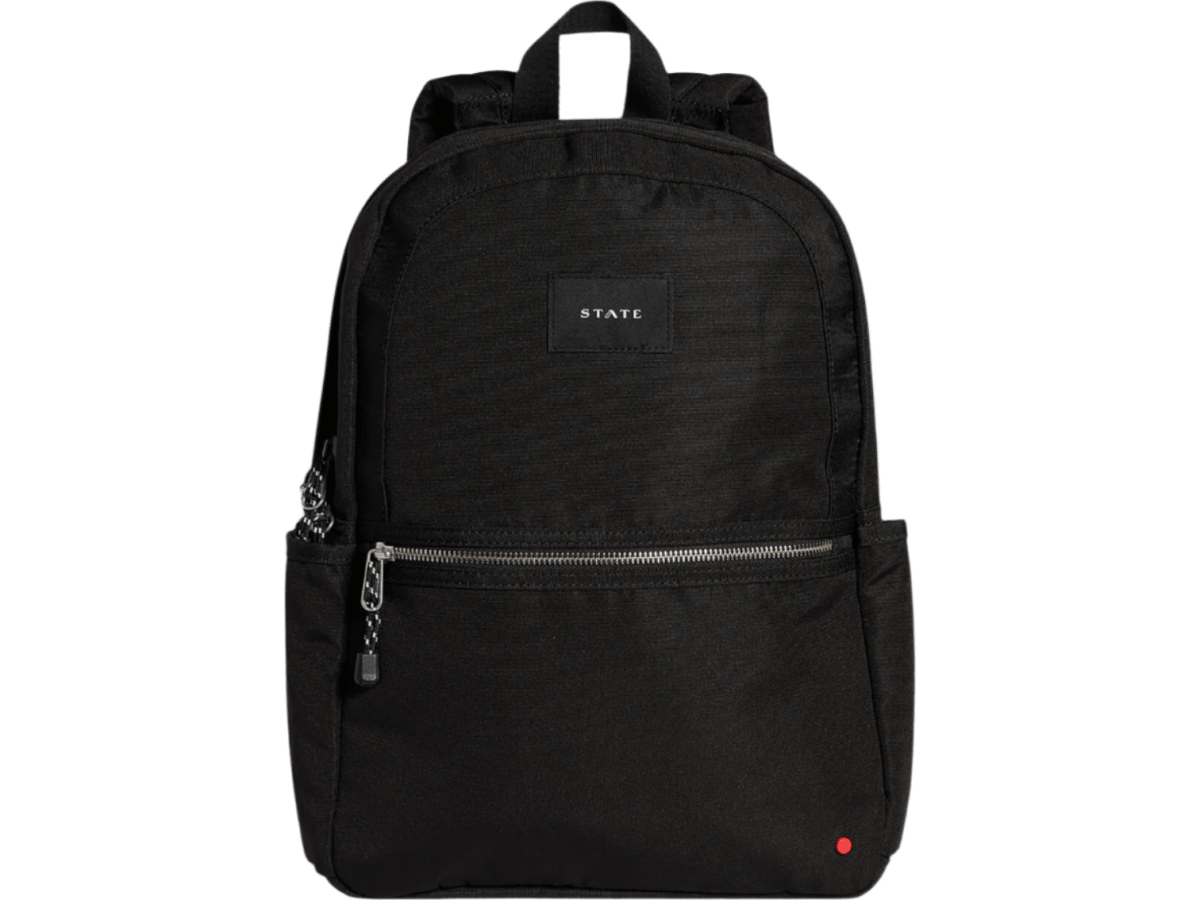 STATE Bags Kane Double Pocket Polycanvas Backpack - Backpacks - SwagWear