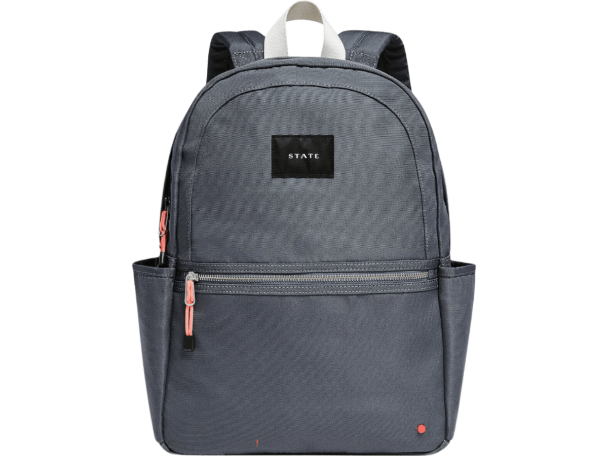 STATE Bags Kane Double Pocket Polycanvas Backpack - Backpacks - SwagWear
