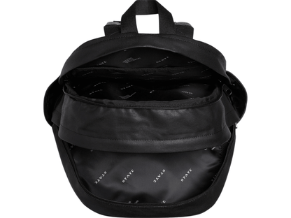 STATE Bags Kane Large Double Pocket Coated Canvas Backpack - Backpacks - SwagWear