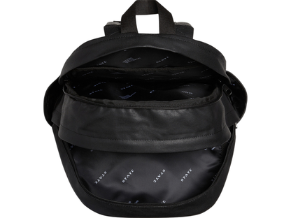 STATE Bags Kane Large Double Pocket Coated Canvas Backpack