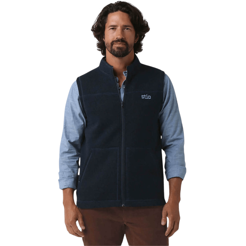STIO Men's Wilcox Fleece Vest - Fleece Vests - SwagWear