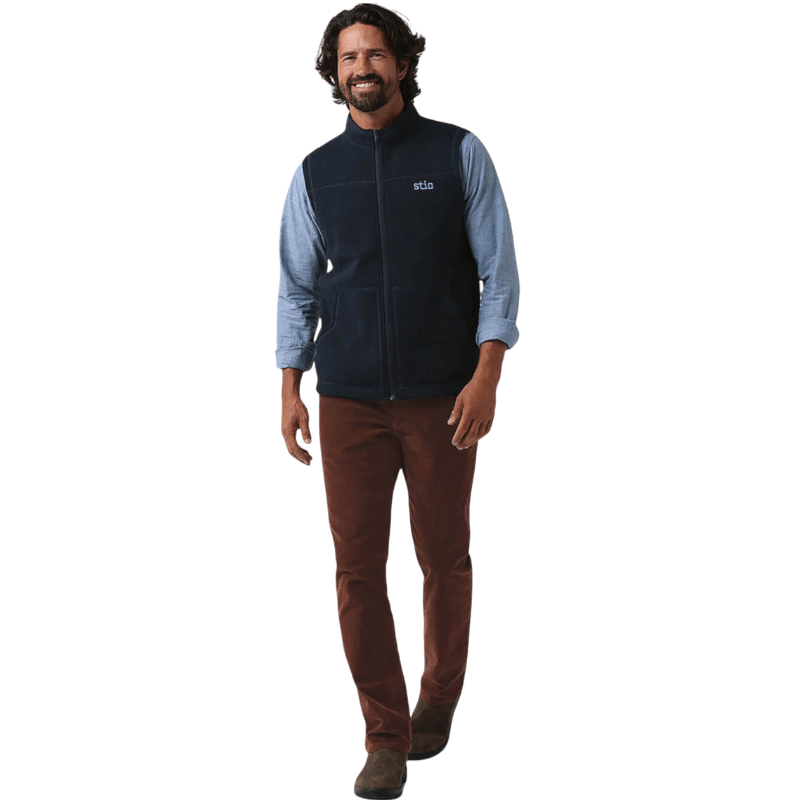 STIO Men's Wilcox Fleece Vest - Fleece Vests - SwagWear