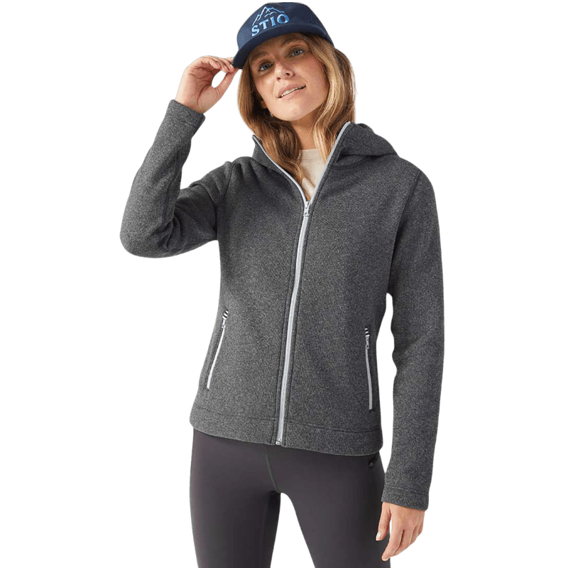 STIO Womens Sweetwater Fleece Full-Zip Hoodie - Full-Zip Hoodies - SwagWear