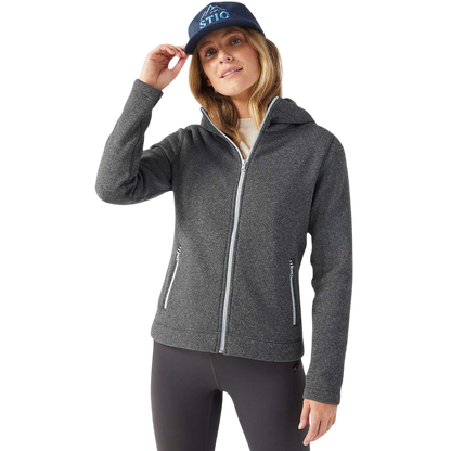 STIO Womens Sweetwater Fleece Full-Zip Hoodie
