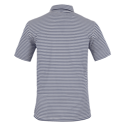 STITCH® Atlantic Stripe Polo Shirt - Men's - Polos - SwagWear