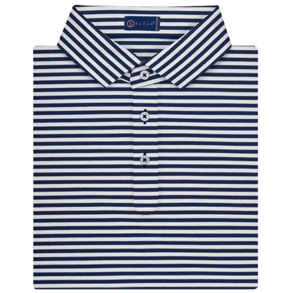 STITCH® Club Stripe Polo Shirt - Men's - Polos - SwagWear