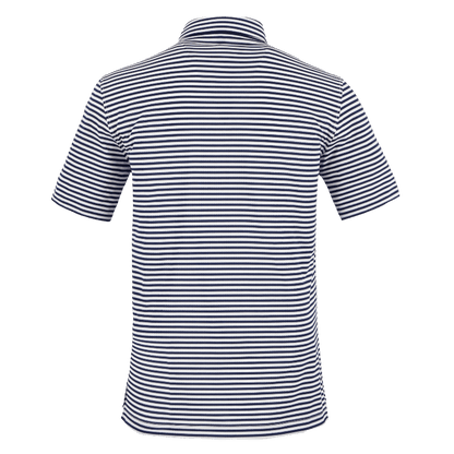 STITCH® Atlantic Stripe Polo Shirt - Men's - Polos - SwagWear