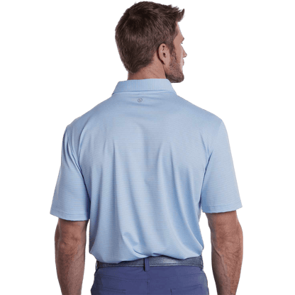 STITCH® Atlantic Stripe Polo Shirt - Men's - Polos - SwagWear