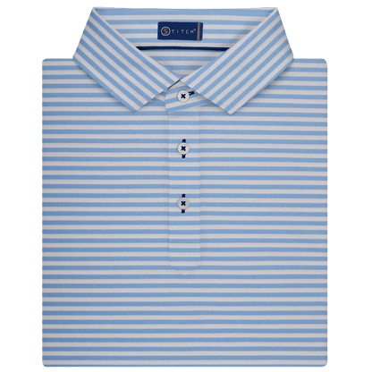 STITCH® Club Stripe Polo Shirt - Men's - Polos - SwagWear