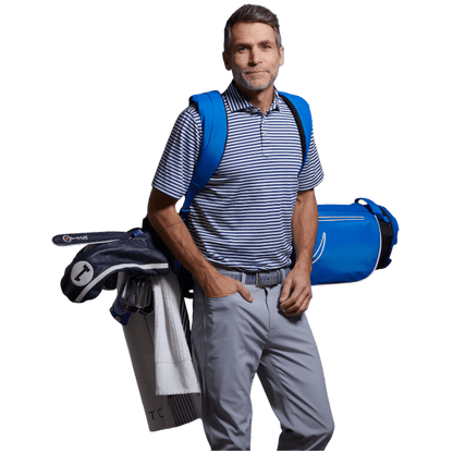STITCH® Club Stripe Polo Shirt - Men's - Polos - SwagWear