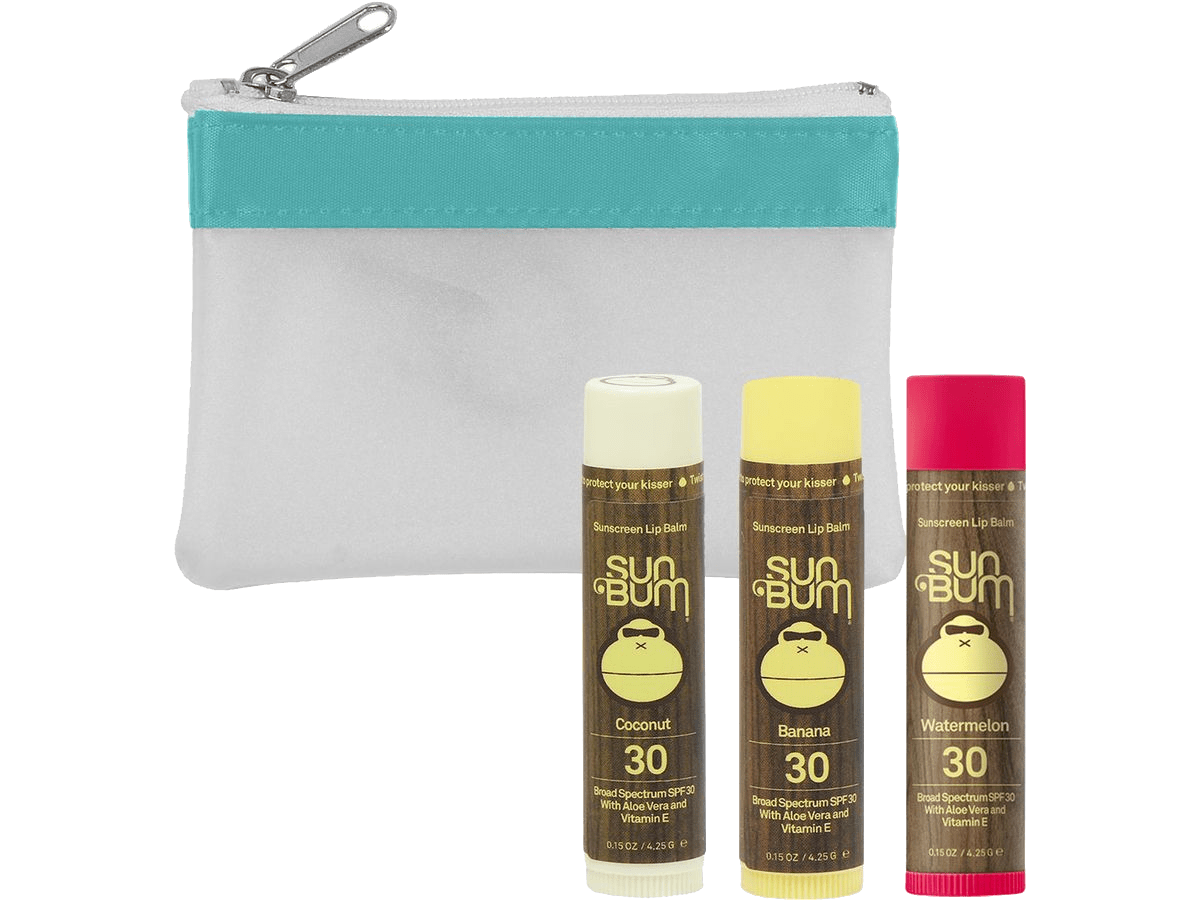 Sun Bum® 3-Pc. Lip Balm Kit - Aloe/Lotion Kits - SwagWear